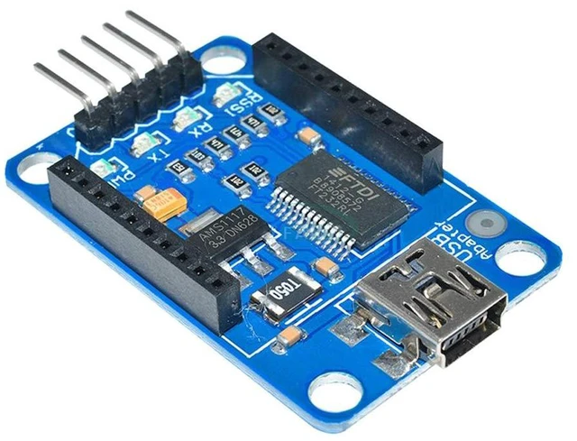 Alt view image 3 of 5 - 2pcs USB Adapter - FT232RL USB to Serial for XBEE, Arduino