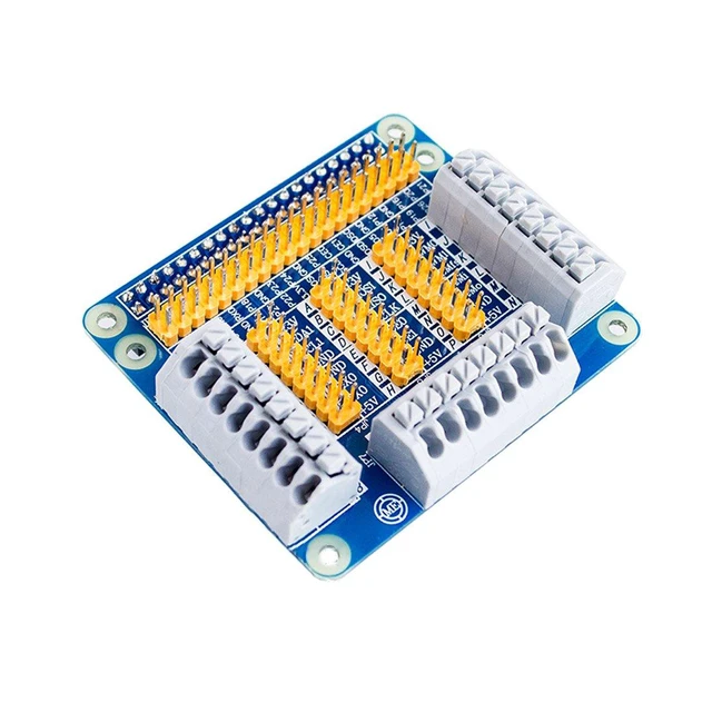 Alt view image 2 of 5 - GPIO Expansion Board Shield for Raspberry PI 4B/3B+ with Screws