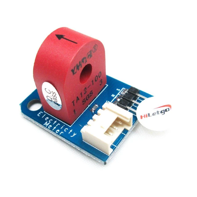 Main image of Analog Current Meter Sensor Module AC 0~5A Ammeter Sensor Board Based on TA12-10