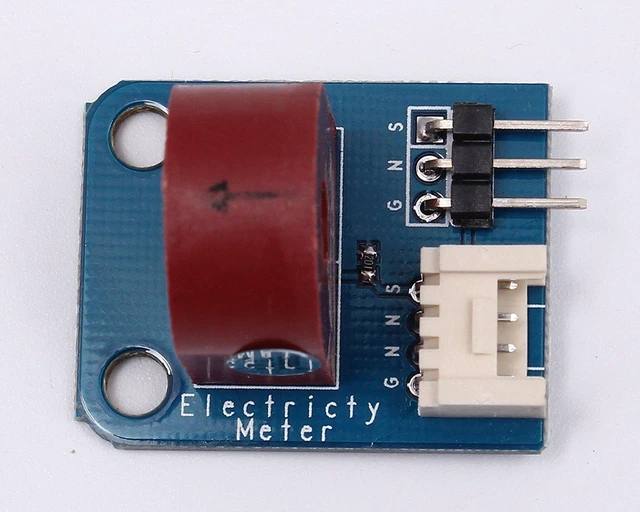 Alt view image 2 of 4 - Analog Current Meter Sensor Module AC 0~5A Ammeter Sensor Board Based on TA12-10