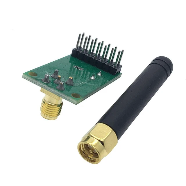 Alt view image 4 of 5 - NRF905 Wireless Transceiver Module PTR8000+ 433/486/915MHz with Antenna NF905SE