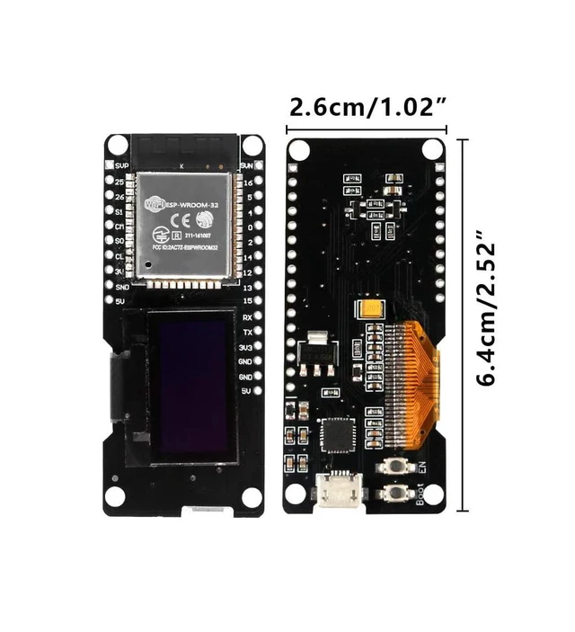Alt view image 4 of 6 - 0.96" ESP32 OLED ESP32 ESP-32 OLED WiFi Bluetooth Development OLED Display for A