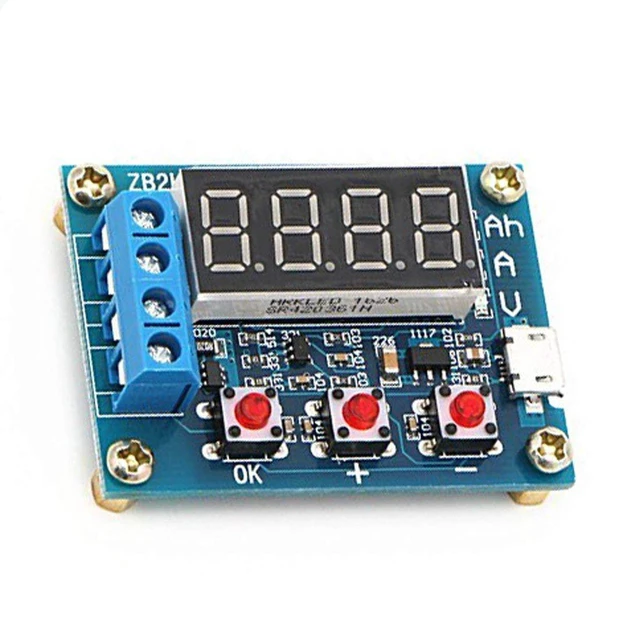 Alt view image 3 of 5 - Battery Capacity Meter Discharge Tester Analyzer 1.5V-12V Battery Capacity Meter