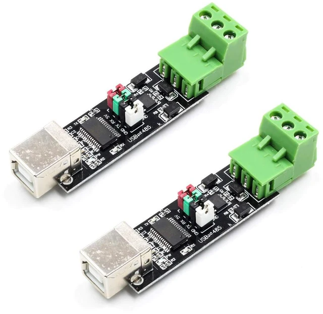 Main image of 2pcs USB to RS485 USB to TTL Serial Converter Adapter FT232RL 75176 FTDI Interfa
