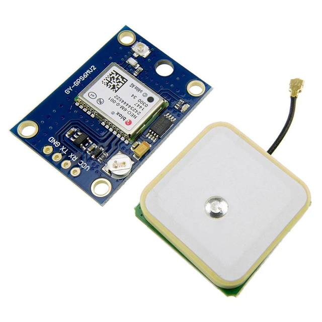 Alt view image 2 of 7 - GY-NEO6MV2 NEO-6M GPS Flight Controller Module 3V-5V with Super Strong Ceramic A