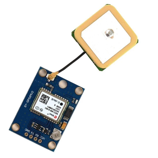 Alt view image 3 of 7 - GY-NEO6MV2 NEO-6M GPS Flight Controller Module 3V-5V with Super Strong Ceramic A