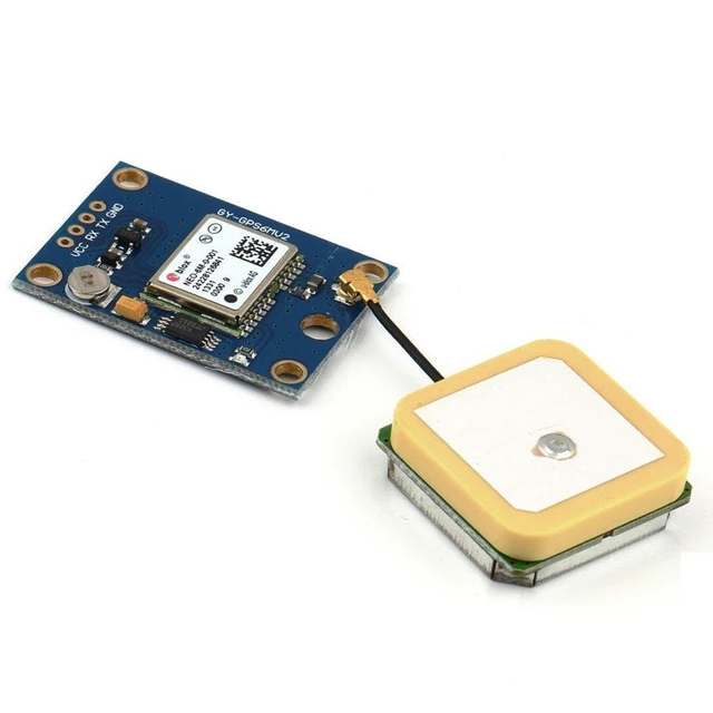 Alt view image 4 of 7 - GY-NEO6MV2 NEO-6M GPS Flight Controller Module 3V-5V with Super Strong Ceramic A