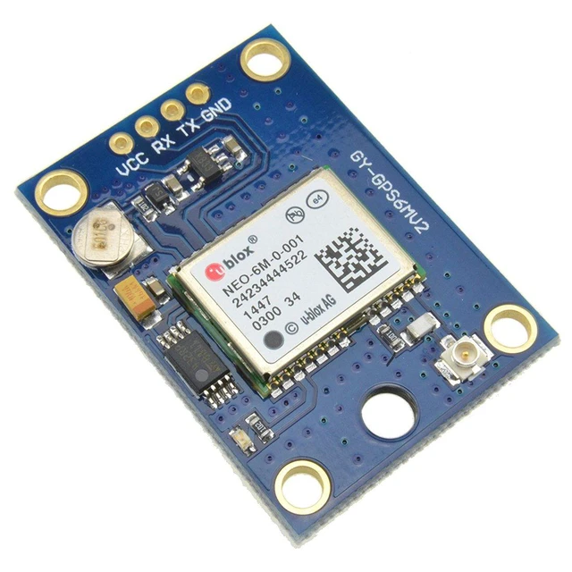Alt view image 2 of 5 - GY-NEO6MV2 NEO-6M GPS Flight Controller Module 3V-5V with Super Strong Ceramic A