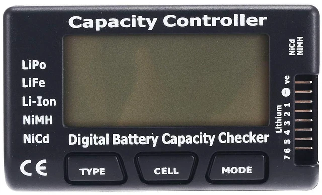 Main image of LiPo Life Li-Ion NiMH Nicd Cell Meter Digital Battery Capacity Meter Power Test