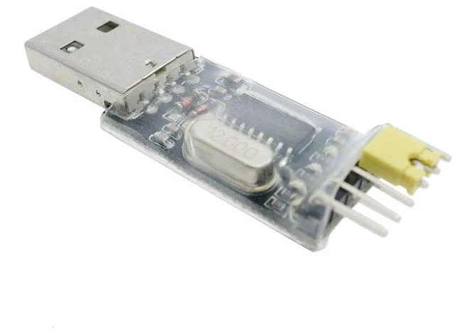Alt view image 3 of 6 - 5pcs USB to Serial USB to TTL CH340 Module with STC Microcontroller Download Ada