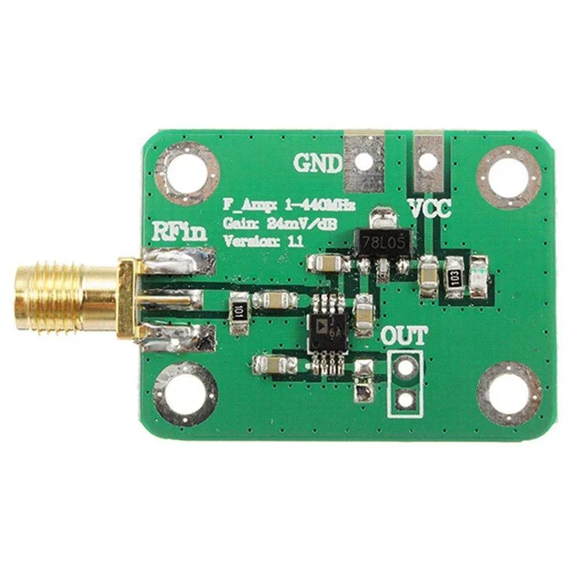 Main image of 0.1-440 MHz AD8310 RSSI High Speed High Frequency RF Output Log Detector Power M