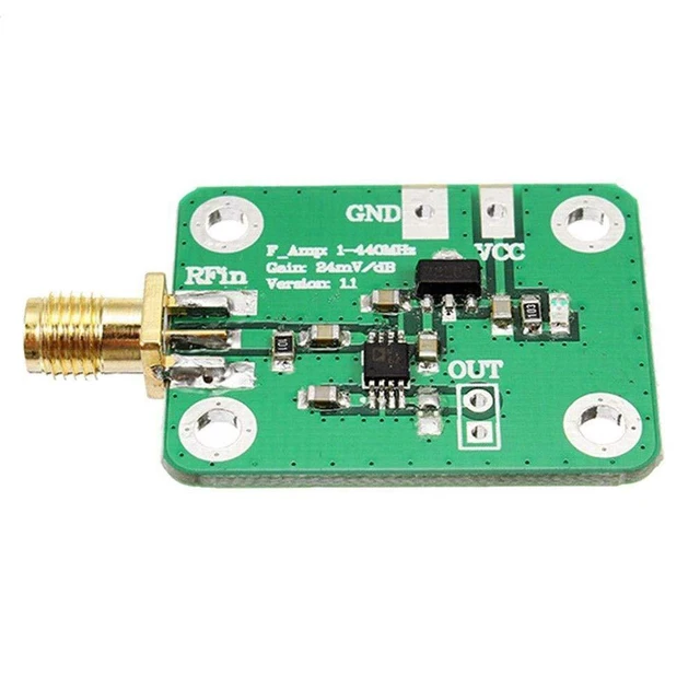 Alt view image 5 of 6 - 0.1-440 MHz AD8310 RSSI High Speed High Frequency RF Output Log Detector Power M