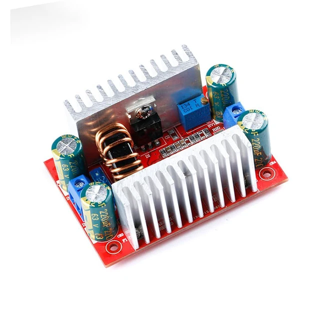 Alt view image 2 of 7 - 2pcs 400W 15A DC Step up Boost Module Constant Current Power Supply Module 8.5-5