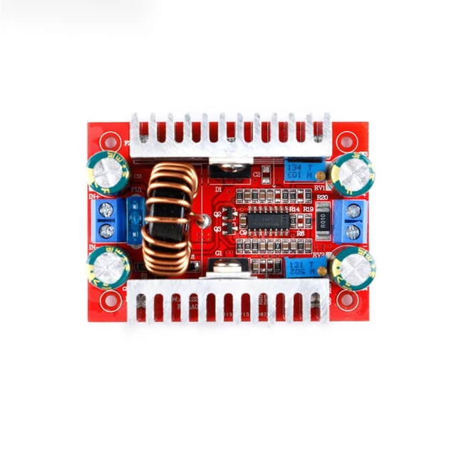 Alt view image 3 of 7 - 2pcs 400W 15A DC Step up Boost Module Constant Current Power Supply Module 8.5-5