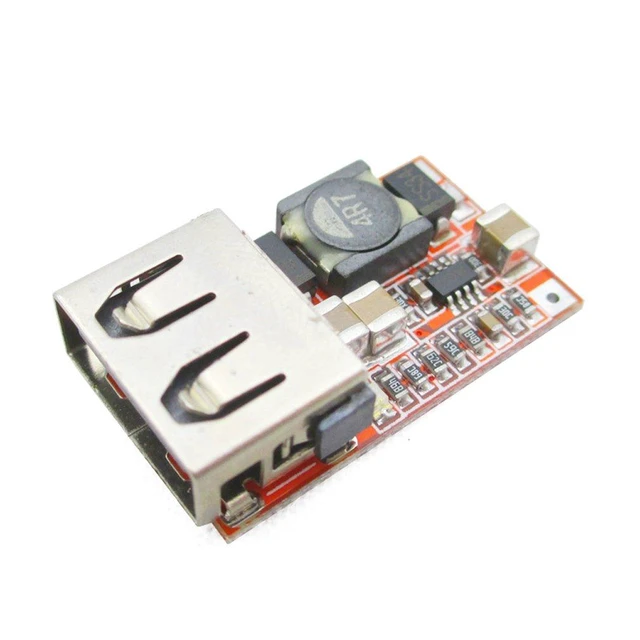 Alt view image 2 of 5 - 5pcs DC-DC Buck Step Down Module 6-20V 12V/20V to 5V 3A USB Charger Module (Pack