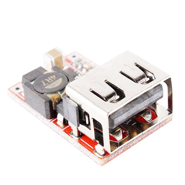 Alt view image 4 of 5 - 5pcs DC-DC Buck Step Down Module 6-20V 12V/20V to 5V 3A USB Charger Module (Pack