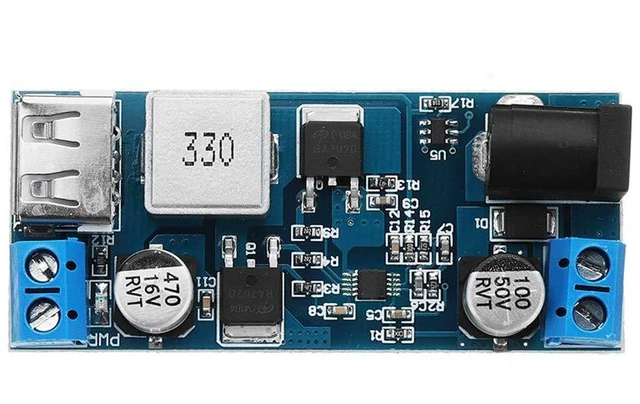 Alt view image 2 of 7 - USB Voltage Regulator, Corded Electric, 6A, 5.2V/25-30W, Synchronous Rectificati