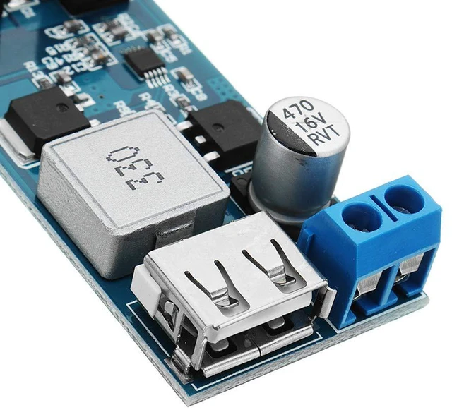 Alt view image 3 of 7 - USB Voltage Regulator, Corded Electric, 6A, 5.2V/25-30W, Synchronous Rectificati