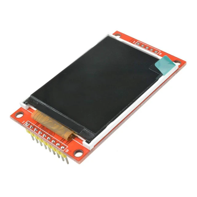 Alt view image 3 of 6 - 2.2 Inch ILI9341 SPI TFT LCD Display 240x320 ILI9341 LCD Screen with SD Card Slo