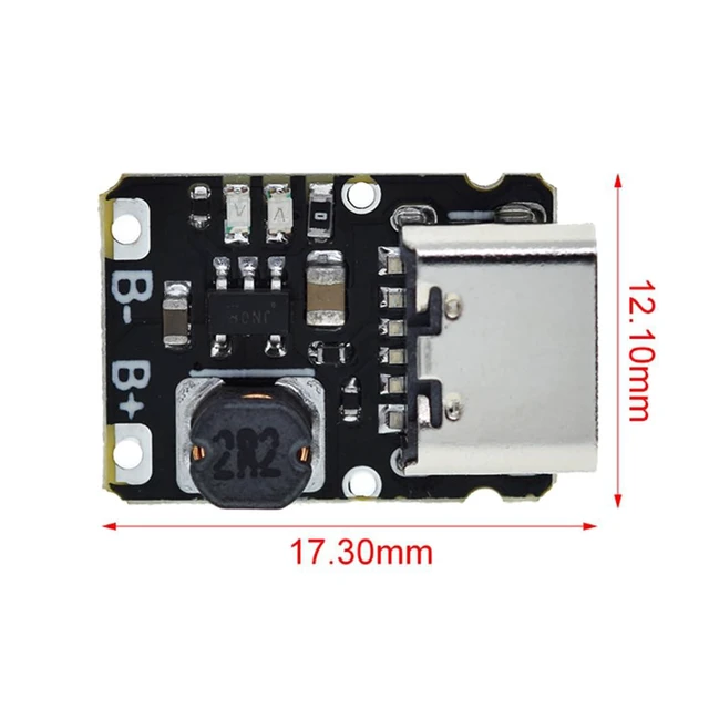 Alt view image 4 of 6 - 5pcs TP4057 1A 3.7V Lithium Battery Charging and Discharging Board with Protecti