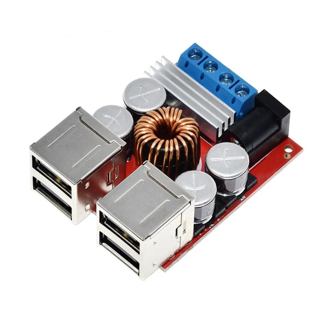 Alt view image 2 of 6 - DC-DC Step Down Powe Module 8V-35V to 5V 8A Vehicle Charging Power Supply Module