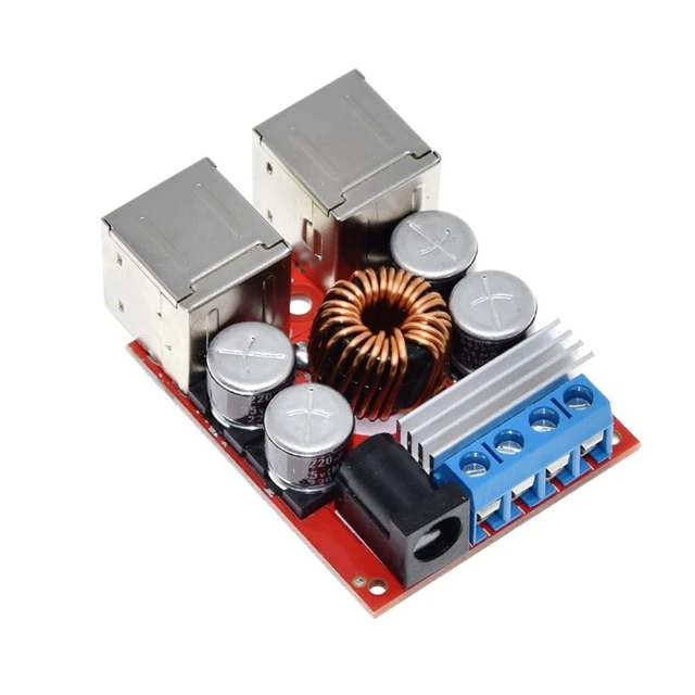 Alt view image 3 of 6 - DC-DC Step Down Powe Module 8V-35V to 5V 8A Vehicle Charging Power Supply Module