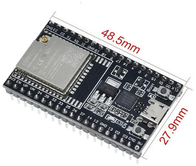 Alt view image 6 of 7 - 2pcs ESP32-DevKitC ESP32-32U Core Board ESP32 ESP-32 ESP32U Development Board fo