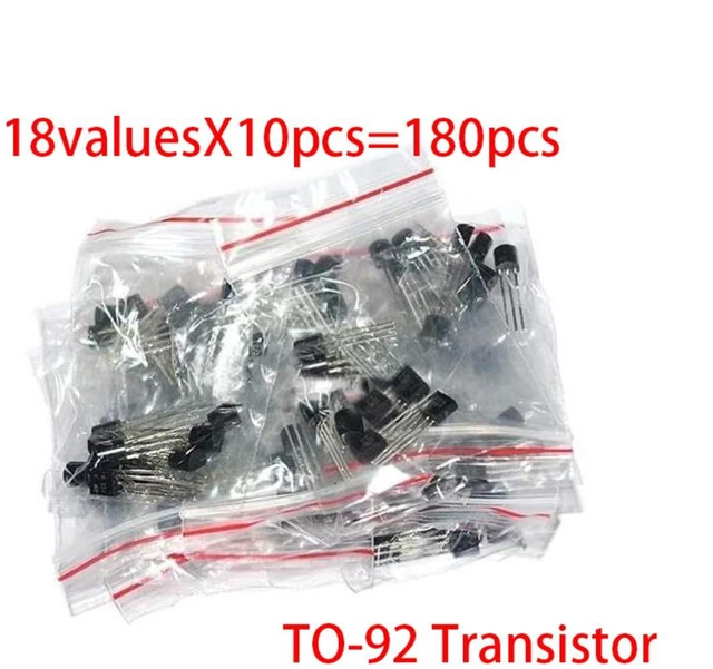 Alt view image 2 of 4 - TO-92 Transistor Assorted Kit S9012 S9013 S9014 S9015 S9018 A1015 S8050 S8550 A4
