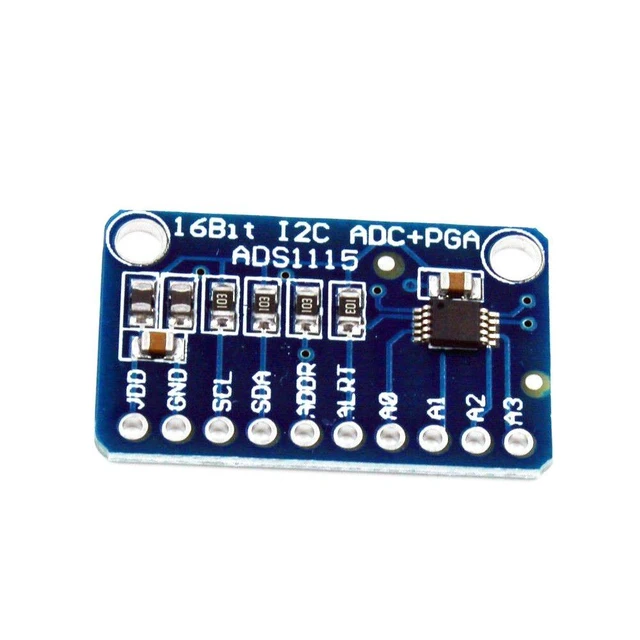 Alt view image 2 of 7 - 3pcs ADS1115 16 Bit 16 Byte 4 Channel I2C IIC Analog-to-Digital ADC PGA Converte