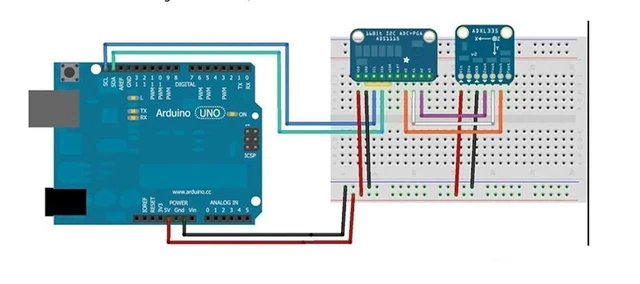Alt view image 4 of 7 - 3pcs ADS1115 16 Bit 16 Byte 4 Channel I2C IIC Analog-to-Digital ADC PGA Converte