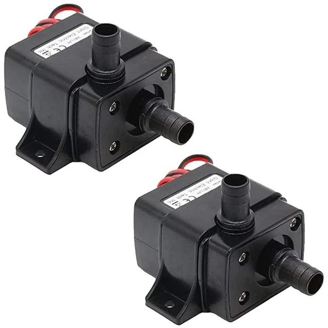 Main image of 2pcs Water Pump 240L/H DC 12V 4.2W Micro Brushless Pump 3M Pumping Head Ultra Qu