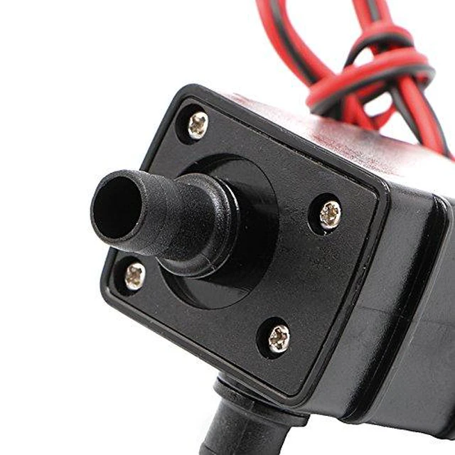 Alt view image 5 of 7 - 2pcs Water Pump 240L/H DC 12V 4.2W Micro Brushless Pump 3M Pumping Head Ultra Qu