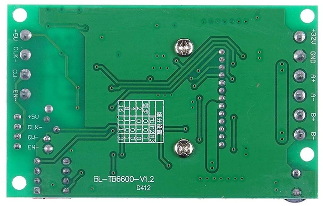 Alt view image 4 of 6 - 4.5A TB6600 TB6600HG Single Axis Stepper Motor Driver Controller Replace TB6560