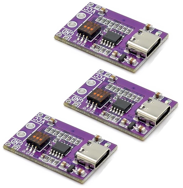 Main image of 3pcs PD/QC/AFC Fast Charge Decoy Trigger Board Support 5V 9V 12V 15V 20V Fixed V