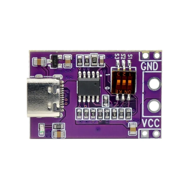 Alt view image 5 of 7 - 3pcs PD/QC/AFC Fast Charge Decoy Trigger Board Support 5V 9V 12V 15V 20V Fixed V