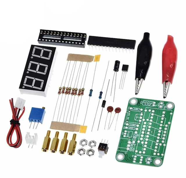 Alt view image 2 of 5 - VOT-8 Voltmeter Kit Voltage Meter Electronic Production Suite DIY Kit for Studen