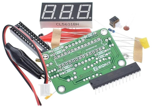 Alt view image 3 of 5 - VOT-8 Voltmeter Kit Voltage Meter Electronic Production Suite DIY Kit for Studen