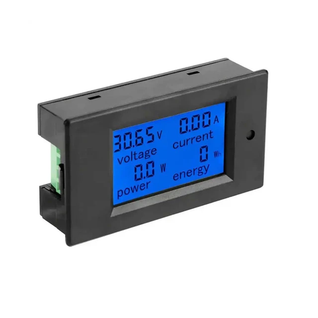 Alt view image 2 of 7 - PZEM-051 DC Digital Ammeter Voltmeter DC6.5-100V 0-100A Multi-Functional Voltage