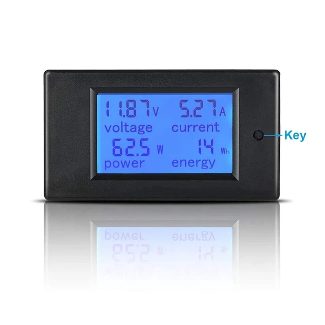 Alt view image 3 of 7 - PZEM-051 DC Digital Ammeter Voltmeter DC6.5-100V 0-100A Multi-Functional Voltage
