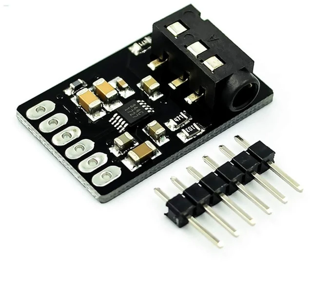 Alt view image 2 of 7 - 2pcs CS4344 D/A Digital to Analog Stereo Audio Converter Module with Linear Anal
