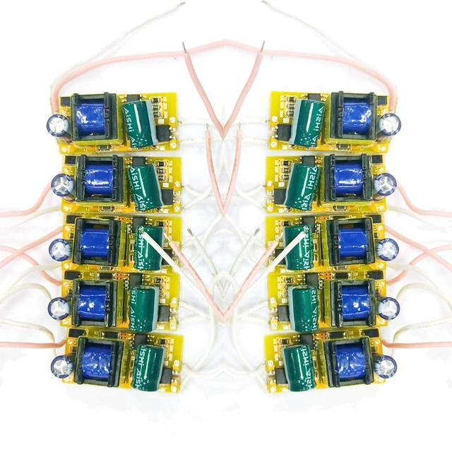 Main image of 10pcs LED Constant Driver 4-7W 300mA Power Supply Light Transformers for LED Dow