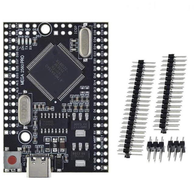 Main image of MEGA2560 PRO Embed CH340G/ATMEGA2560-16AU Single-Board Computer with Pin Headers