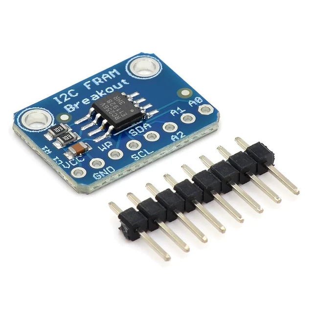 Alt view image 3 of 6 - 2pcs MB85RC256V Memory IC 32KB Development Tools FRAM Breakout Board I2C Non-Vol