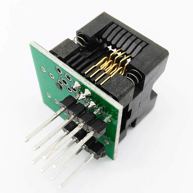 Alt view image 3 of 6 - 2pcs SOIC8 SOP8 to DIP8 EZ Programmer Adapter Socket Converter Module with 150mi