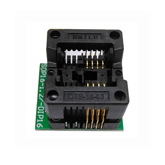 Alt view image 5 of 6 - 2pcs SOIC8 SOP8 to DIP8 EZ Programmer Adapter Socket Converter Module with 150mi
