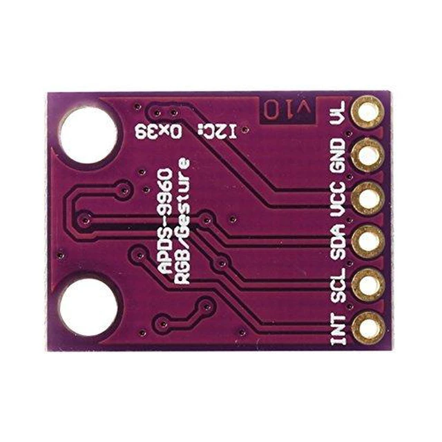 Alt view image 3 of 4 - 2PCS APDS-9960 RGB Gesture Sensor Module - Hand Gesture Recognition, Moving Dire