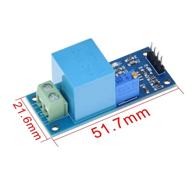 Alt view image 5 of 6 - 3pcs ZMPT101B Voltage Transformer Voltage Sensor Module AC Active Single Phase O
