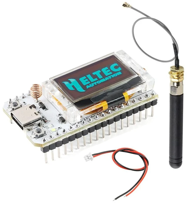 Alt view image 2 of 6 - ESP32 V3 LoRa V3 SX1262 0.96 inch OLED Display Development Board WiFi Bluetooth
