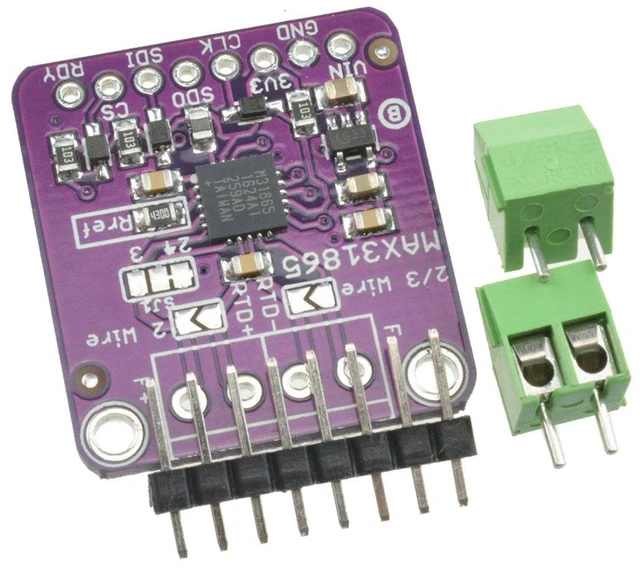 Main image of PT100 MAX31865 RTD Temperature Thermocouple Sensor Amplifier Module for Arduino