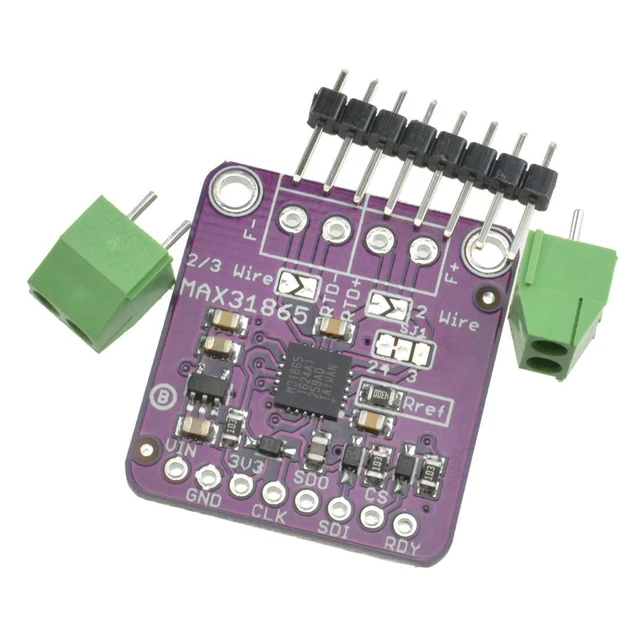 Alt view image 2 of 6 - PT100 MAX31865 RTD Temperature Thermocouple Sensor Amplifier Module for Arduino